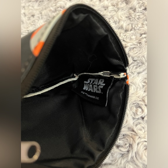 Star Wars BB-8 Robot Zippered Coin Purse Bag Case Droid Lucas Film Merch Kawaii - Picture 5 of 7